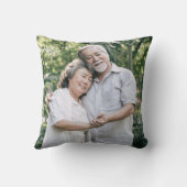 60周年記念写真結婚バラ水彩 クッション (裏面)