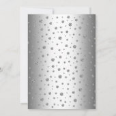 60周年記念祝賀 - シルバー 招待状 (裏面)