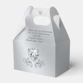 60周年記念結婚お祝いアイディアダイヤモンド フェイバーボックス (裏面サイド)