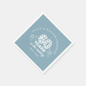 60周年記念結婚に スタンダードカクテルナプキン (角)