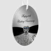 60周年記念結婚アクリルオーナメント オーナメント (正面)