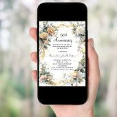 60周年記念結婚イエローダイヤモンド 招待状