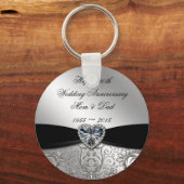 60周年記念結婚キーチェーン キーホルダー (正面)