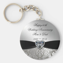 60周年記念結婚キーチェーン キーホルダー