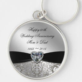 60周年記念結婚キーチェーン キーホルダー