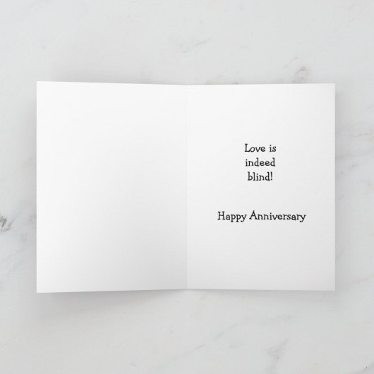 60周年記念結婚グリーティングカード カード (内部)