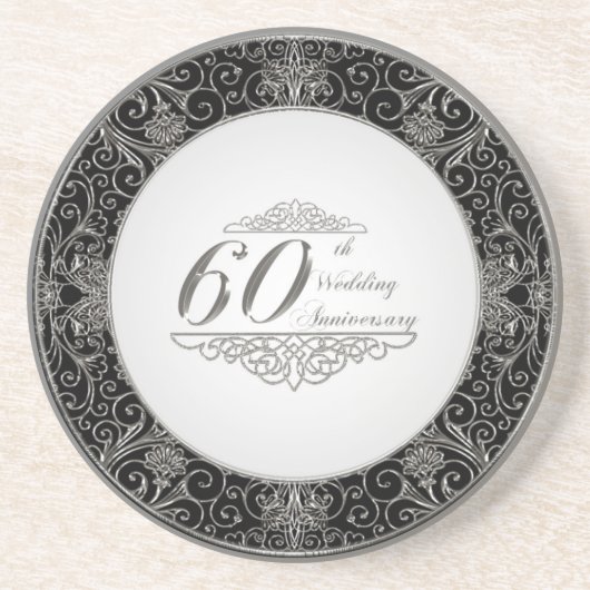 60周年記念結婚コースター コースター (正面)