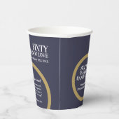 60周年記念結婚ダイヤモンドリングおもしろい事実 紙コップ (右)