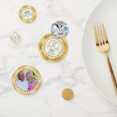 60周年記念結婚テーブル装飾アイディア コンフェッティ (グループ)