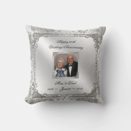 60周年記念結婚写真装飾用クッション クッション