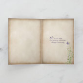 60周年記念結婚岩 カード (内部)