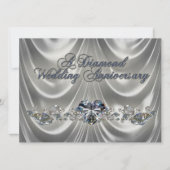 60周年記念結婚招待状カード 招待状 (正面)