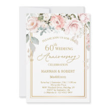 60周年記念結婚白ピンクローズ