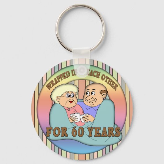 60周年記念結婚贈り キーホルダー (正面)