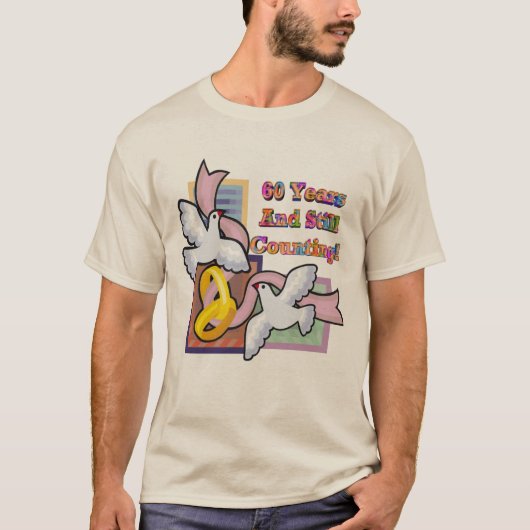60周年記念結婚贈り Tシャツ (正面)