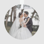 60周年記念結婚金ゴールド記念品 オーナメント (裏面)