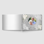 60周年記念結婚銀フォトレースフローラ ゲストブック (全面)