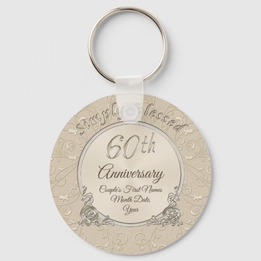 60周年記念賛美会の単なる好意 キーホルダー (正面)