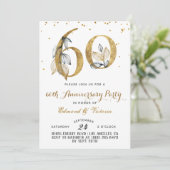 60周年記念金ゴールドフローラ招待状 招待状 (スタンド正面)