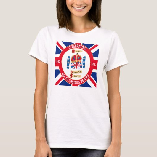 60周年記念60年の祝いのTシャツ Tシャツ (正面)