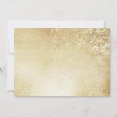 60周年記念 フォト付き - ゴールド 招待状 (裏面)