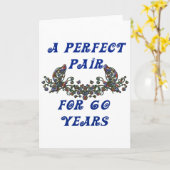 60周年 カード (黄色い花)