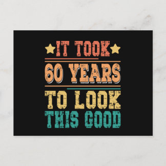 60年かけてこの見た目に仕上がりました ポストカード