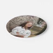 60年が60歳の誕生日パーティー写真 ペーパープレート (アングル)