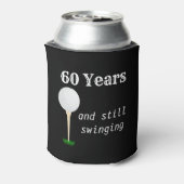 60年と今もスイングするゴルフボール 缶クーラー (缶裏面)