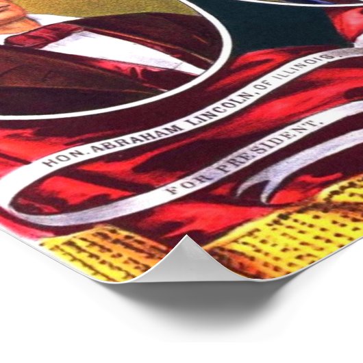 60年に共和党に投票する ポスター (角)