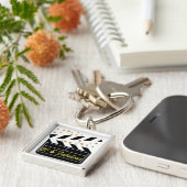 60年の映画スター キーホルダー (側面)