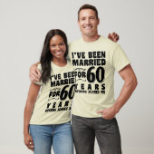 60年も結婚生活が続く祖父母って素敵 Tシャツ (ユニセックス)