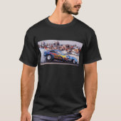 60年代からのヴィンテージのおもしろいな車 Tシャツ (正面)