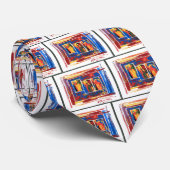 60年代のアメリカ自由絵画の女神 ネクタイ (ロール)