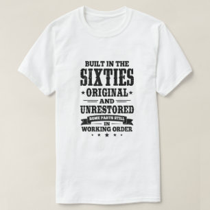 60年代のオリジナルと1960年代の復元不能 Tシャツ