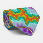 60年代のグルーヴ・サイカデリック・ヒッピー ネクタイ (ロール)