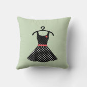 60年代のドレス クッション (裏面)