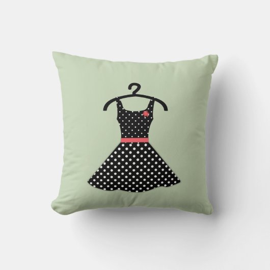 60年代のドレス クッション (正面)