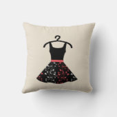 60年代のドレス クッション (裏面)