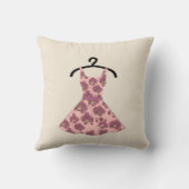 60年代のドレス クッション (裏面)