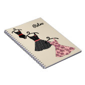 60年代のドレス ノートブック (右側)