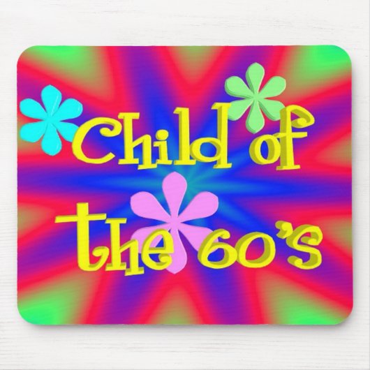 60年代のマウスパッドの子供 マウスパッド (正面)