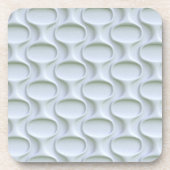 60年代のモダン宇宙年齢パターン コースター (正面)