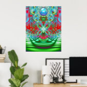 60年代のレインボードリームのポスター ポスター (ホームオフィス)