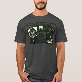 60年代のヴィンテージカルト恐怖の洞窟 Tシャツ