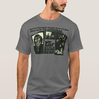 60年代のヴィンテージカルト恐怖の洞窟 Tシャツ