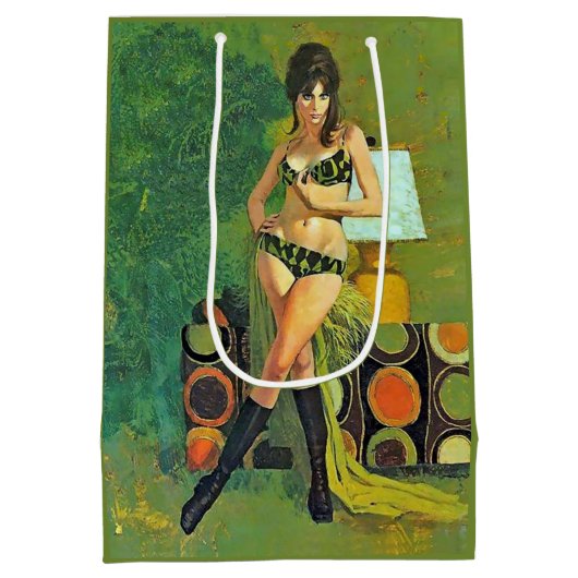 60年代の女 ミディアムペーパーバッグ (裏面)