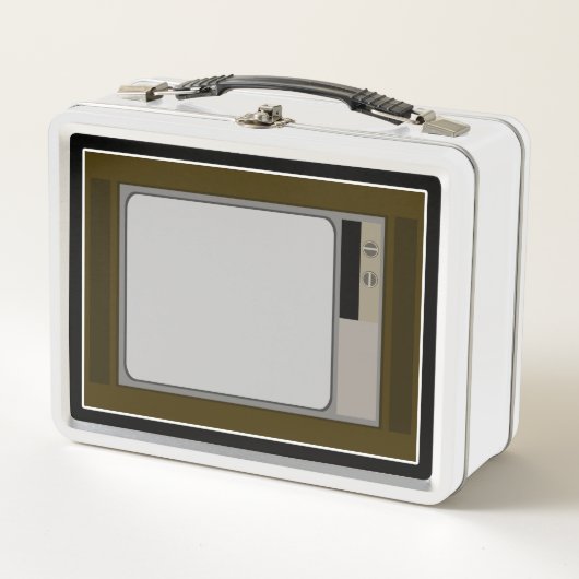 60年代の少し。 メタルランチボックス (正面)