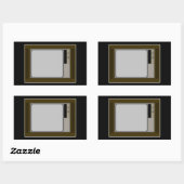 60年代の少し。 長方形シール (シート)