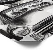 60年代の抽象芸術コラージュ ポスター (角)